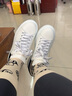 亚历山大麦昆（Alexander McQueen）AMQ 女士系带小白鞋休闲运动鞋  白色/黑色 38 礼物 实拍图
