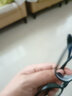 陌朋 近视眼镜框男女 tr90超轻运动防滑光学防蓝光电脑眼镜8克方镜框 质感砂黑 防蓝光1.74非球0-1500丨留言度数 实拍图