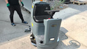 荣事达 驾驶式工业洗地机  商用拖地机  车库工厂车间商场环卫车 水泥地环氧地坪大理石地面清洗机D5S锂电 实拍图