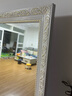 华恺之星 穿衣镜子 全身镜落地试衣镜高清超白白金花纹150*50 实拍图