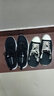361°男鞋运动鞋男跑步鞋夏季361度男休闲鞋大码网鞋软底旅游鞋子 曜石黑/361度白2262 39 实拍图