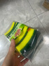 3M思高海绵百洁布铁锅碗盘家用厨房洗碗布厨具清洁擦抹布 B6205/5片 实拍图