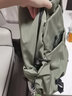 Semir森马双肩包女大容量电脑包初中生高中学生背包男书包女大学生 军绿 均码 实拍图