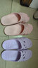 足间舞拖鞋男 夏季居家浴室防滑男女情侣洗澡凉拖鞋 厚底家用一字拖鞋2174/2174-1 浅紫色 36 实拍图