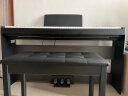 雅马哈（YAMAHA）电钢琴P-145初学入门88键重锤成人儿童考级便携智能数码电子钢琴 P145B黑色+木架+三踏板+全套配件 实拍图