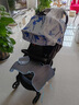 好孩子（gb）婴儿推车可坐可躺婴儿车轻便折叠宝宝便携式新生儿0-3岁用手推车 蓝色【可坐可躺】【铝合金车架】 实拍图