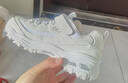 Skechers斯凯奇奶茶熊儿童熊猫鞋秋冬男女童运动鞋经典黑白老爹鞋996212L 212龙眼冰茶 36 实拍图