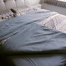 睡眠博士轻磨毛床上四件套轻奢床单被套罩高端用品 220*240cm  俪影 实拍图