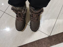 全洲狼 雪地靴男冬季新款东北棉鞋男大码抗寒防水加绒保暖轻便防滑靴子 棕色棉鞋-普通版 加绒 46 (280mm) 实拍图