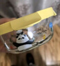 摩登主妇保鲜盒超轻玻璃饭盒保温袋便携出游专用碗保鲜便当带饭餐盒-熊猫 实拍图