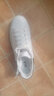 海澜之家HLA男鞋休闲鞋厚底增高小白鞋透气板鞋HAABXM4DAU587 白色42 实拍图