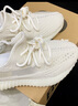 阿迪达斯Yeezy350春夏椰子女鞋休闲鞋送女友EG7491UK4.5码37码 实拍图