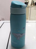 虎牌（TIGER）保温杯儿童保温杯学生便携水杯MCT-A035-A蓝色鲸鱼350ml新年礼物 实拍图