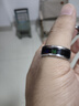 流行时尚创意感温戒指韩版学生个性潮人创意温度嘻哈指环钛钢时尚单身尾戒饰品无需充电 体温检测【银】无需充电 9号直径18.9一周长59.5MM 实拍图