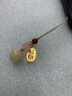 其势 手机挂绳挂件饰品 菩提炭烧手机链 防丢配绳短款吊坠 高端男女款吊装 U盘钥匙扣多功能挂饰 炭烤【猫爪】纳福 实拍图