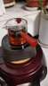 雅集电陶炉家用办公煮茶器茶炉烧水壶炉小型白茶普洱茶泡茶炉木纹款 实拍图