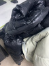 高梵黑金鹅绒服先锋1.0八格羽绒服男女同长款冬季官方品牌情侣厚外套 黑色【男女同款】 XS 【160】 实拍图