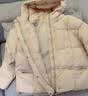托玛菲短款棉服女冬季2026新款羽绒棉衣外套女装宽松面包服韩系学生棉袄 粉色 M 码 实拍图