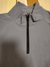 艾伦伯顿半拉链训练服男速干衣长袖秋季体育田径运动t恤跑步健身衣服上衣 灰色加绒【休闲 运动 体育】 XL 【140-160斤】 实拍图