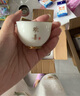 峰棱 德化白瓷功夫茶杯 描金陶瓷品茗杯办公室潮汕家用喝茶小杯子刻字 团圆杯6个【禅茶一味6款】 实拍图