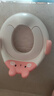 世纪宝贝（babyhood）儿童坐便垫马桶辅助器马桶圈宝宝马桶盖坐垫圈小孩如厕训练神器 【1-7岁】PU软垫 果粉色 实拍图