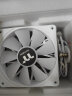 Thermaltake（Tt）钢影400P 雪白版 CPU风冷散热器风扇（ARGB风扇/炫彩LOGO/4热管/支持1700接口/PWM温控） 实拍图