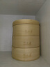 竹之森（ZHUZHISEN） 竹之森家用竹蒸笼纯手工竹制加深小笼包蒸笼商用大号包子蒸屉 外径23cm 加深（3笼1盖）(7cm内深) 实拍图