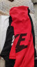 休闲运动服套装男跑步短袖夏季速干衣羽毛篮球健身衣服短裤两件套 红色套装 4XL码(160-180斤) 晒单实拍图