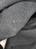 鸿星尔克连帽卫衣男2023秋冬加厚保暖运动服开衫男士外套 正黑 2XL 晒单实拍图