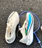 鸿星尔克极风2.0跑步鞋新款专业竞训跑鞋缓震运动鞋体测男鞋竞速跑鞋 青出于蓝 微晶白/泳池蓝（男） 45 实拍图