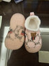 G.DUCKKIDS小黄鸭春秋款宝宝学步鞋英伦风软底防滑防掉婴儿飞织袜子鞋6个月1 冬季[粉色]B款 20 /21(鞋内长12.5cm) 实拍图