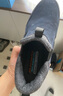 斯凯奇（Skechers）男鞋保暖男靴高帮鞋加厚加绒棉鞋一脚蹬休闲运动鞋237283C 海军蓝色/灰色/NVGY 42 实拍图