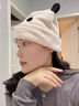 好橙月子帽纯棉产后秋冬头巾坐月子发带孕妇防风帽子保暖产妇帽冬季 奶油白【加厚云朵绒 内层纯棉】 实拍图