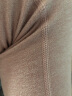 南极人羊毛蚕丝保暖内衣女士秋衣秋裤女套装双层磨毛美体修身粉色 晒单实拍图