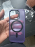 邦克仕（Benks）适用苹果14 Pro手机保护壳 iPhone14 pro防摔磁吸壳 耐磨男女通用款保护套不沾指纹 紫 实拍图