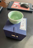 龙泉青瓷哥窑开片创意手工品茗杯小号功夫茶杯陶瓷会客主人杯茶碗茶盏单杯 弟窑梅子青-礼盒装 实拍图