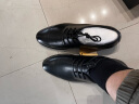 奥康（Aokang）凉鞋男士夏季商务正装皮鞋透气打孔舒适办公德比牛皮鞋子男黑42 晒单实拍图