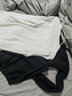真维斯（Jeanswest）纯色毛衣男春秋冬季毛线衣潮牌休闲宽松百搭针织衫男秋冬薄款上衣 圆领 白色 纯色 XL 实拍图