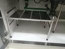 格拉菲亚厨房伸缩置物架水槽下不锈钢架分层橱柜碗碟储物台面锅架收纳架子 双层45总高（层高可调6档位） 长度拉伸54-62cm（39深度） 实拍图
