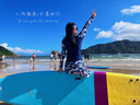 游乐海（YOULEHAI）泳衣女2024新款分体平角裙式长袖长裤潜水服速干防晒冲浪游泳装 蓝色三件套(透气速干防晒升级) L(建议96-110斤) 实拍图
