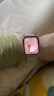 Apple/苹果 Watch Series 9 智能手表GPS+蜂窝款45毫米星光色铝金属表壳星光色运动型表带S/M MRP13CH/A 实拍图
