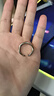 裴南苇无尽戒指男潮男士单身食指环女情侣学生个性百搭网红尾戒送男友 无尽戒指+盒 实拍图