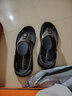 老人头（LAORENTOU）人字拖鞋男时尚简约鞋拖两用凉拖鞋户外沙滩凉鞋 LT11107 灰 38 实拍图