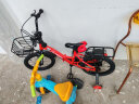 永久（FOREVER）儿童自行车男女款小孩单车可折叠脚踏车4-6-8-10岁辅助轮16寸红色 实拍图