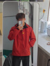 拓路者【朱雀冲锋衣】户外男登山服防水防风三合一外套单冲夹克运动风衣 朱雀红 2XL 实拍图