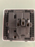 施耐德电气 开关插座 电话+五类电脑插座面板 睿意系列 白色A3E52RJ4_5E 实拍图