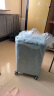 不莱玫大容量行李箱高颜值女拉杆箱男密码箱学生旅行箱22英寸 灰绿色 晒单实拍图