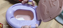 海豚星儿童马桶坐便器男小孩女宝宝婴幼儿专用训练厕所家用大便桶尿盆凳 加高加大款粉色PU垫+100清洁袋 实拍图
