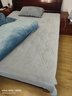 雅鹿A类亲肤牛奶绒床单单件秋冬季加厚保暖床盖隔脏可裸睡家用三件套 纯色-婴儿蓝【加厚保暖】 200*230cm【单床单】 实拍图