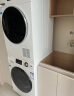 海尔（Haier）白色洗烘套装1.08洗净比10Kg滚筒洗衣机全自动+热泵烘干机家用香薰除菌129W 晒单实拍图